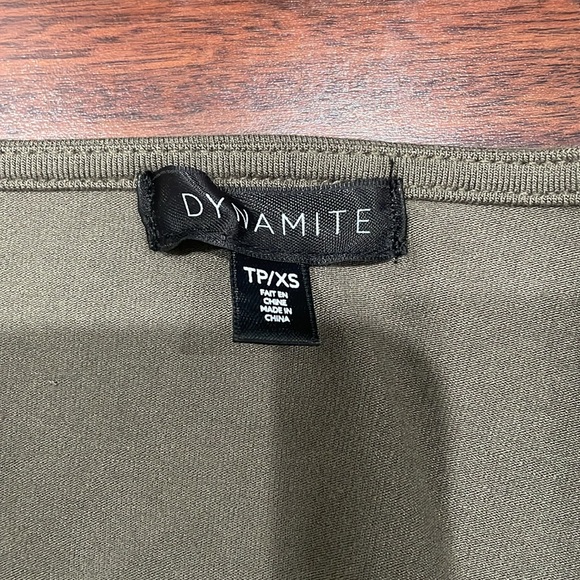 Dynamite cropped top sz xs - Picture 2 of 3